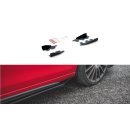 Side Flaps Volkswagen Golf GTI Mk6 schwarz Hochglanz