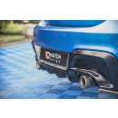 Heck Ansatz Flaps Diffusor V.2 für BMW M135i F20 Carbon Look