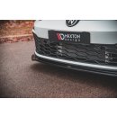 Front Ansatz V.4 für Volkswagen Golf 8 GTI schwarz matt