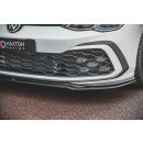 Front Ansatz V.4 für Volkswagen Golf 8 GTI schwarz matt