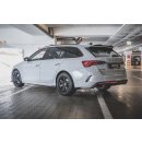 Seitenschweller Ansatz für V.3 für Skoda Octavia RS Mk4 schwarz Hochglanz