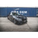 Front Ansatz V.1 für BMW 7 M-Paket G11 schwarz matt