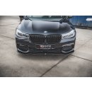 Front Ansatz V.1 für BMW 7 M-Paket G11 schwarz matt