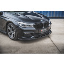 Front Ansatz V.2 für BMW 7 M-Paket G11 schwarz matt