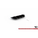 Diffusor Heck Ansatz für Seat Leon FR ST Mk4 schwarz matt