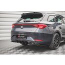 Diffusor Heck Ansatz für Seat Leon FR ST Mk4 Carbon...