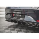 Diffusor Heck Ansatz für Seat Leon FR ST Mk4 Carbon Look