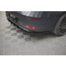 Heck Ansatz Flaps Diffusor für Seat Leon FR ST Mk4 schwarz matt