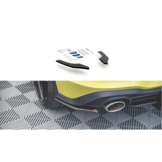 Robuste Racing Heck Ansatz Flaps Diffusor für Volkswagen Golf 8 GTI Clubsport