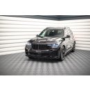 Front Ansatz V.1 für BMW X7 M G07 schwarz Hochglanz