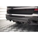 Mittlerer Diffusor Heck Ansatz DTM Look für BMW X7 M G07 schwarz matt