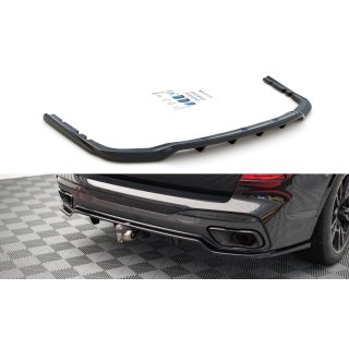 Mittlerer Diffusor Heck Ansatz DTM Look für BMW X7 M G07 Carbon Look