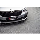 Front Ansatz V.2 für BMW 5er G30 Facelift M-Paket schwarz Hochglanz