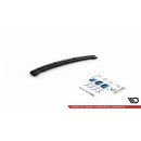 Mittlerer Diffusor Heck Ansatz für BMW 5er G30 Facelift M-Paket schwarz matt