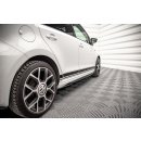 Seitenschweller Ansatz für Volkswagen Up GTI Carbon Look