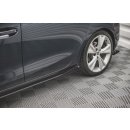 Street Pro Seitenschweller Ansatz für + Flaps Seat Leon FR Mk4 schwarz Hochglanz