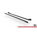 Street Pro Seitenschweller Ansatz für + Flaps Seat Leon FR Mk4 schwarz Hochglanz