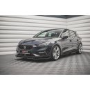 Street Pro Seitenschweller Ansatz für + Flaps Seat Leon FR Mk4 schwarz Hochglanz