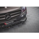 Front Ansatz für Mercedes-Benz E W213 schwarz matt