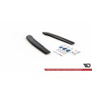 Heck Ansatz Flaps Diffusor V.1 für Ford Focus ST-Line Kombi Mk4 schwarz Hochglanz