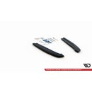 Heck Ansatz Flaps Diffusor V.1 für Ford Focus ST-Line Kombi Mk4 schwarz Hochglanz