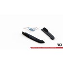 Heck Ansatz Flaps Diffusor V.2 für Ford Focus ST-Line Kombi Mk4 Carbon Look