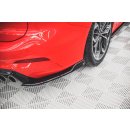 Heck Ansatz Flaps Diffusor V.4 für Ford Focus ST-Line Kombi Mk4 schwarz matt