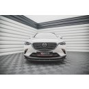 Front Ansatz V.1 für Mazda CX-3 schwarz Hochglanz