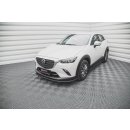 Front Ansatz V.2 für Mazda CX-3 schwarz Hochglanz