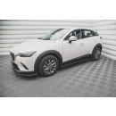 Seitenschweller Ansatz für Mazda CX-3 schwarz matt