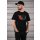 Black T-shirt mit red logo