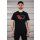 Black T-shirt mit red logo