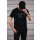 Black T-shirt mit gray logo