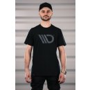 Black T-shirt mit gray logo