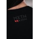 Womens Black T-shirt mit red logo