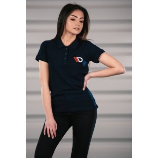 Womens Navy Blue Polo shirt