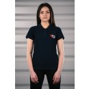 Womens Navy Blue Polo shirt