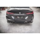 Mittlerer Diffusor Heck Ansatz für BMW M8  Gran...