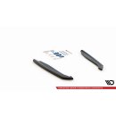 Heck Ansatz Flaps Diffusor V.2 für BMW M8 Gran Coupe F93 schwarz matt