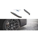 Heck Ansatz Flaps Diffusor V.2 für BMW M8 Gran Coupe F93 schwarz Hochglanz