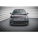 Front Ansatz V.1 für Volkswagen Golf R Mk8 schwarz matt