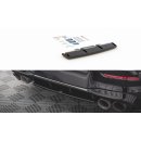 Mittlerer Diffusor Heck Ansatz für Volkswagen Golf R Mk8 Carbon Look