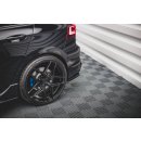 Heck Ansatz Flaps Diffusor V.1 für Volkswagen Golf R Mk8 schwarz matt