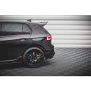 Heck Ansatz Flaps Diffusor V.1 für Volkswagen Golf R Mk8 schwarz matt