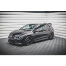 Seitenschweller Ansatz für V.1 für Volkswagen Golf R Mk8 schwarz matt