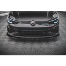 Front Ansatz V.2 für Volkswagen Golf R Mk8 schwarz matt