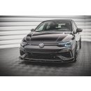 Front Ansatz V.2 für Volkswagen Golf R Mk8 schwarz Hochglanz