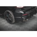 Heck Ansatz Flaps Diffusor V.2 für Volkswagen Golf R Mk8 schwarz matt