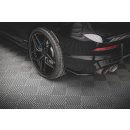 Heck Ansatz Flaps Diffusor V.2 für Volkswagen Golf R Mk8 schwarz matt