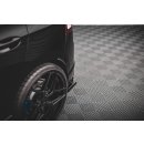 Heck Ansatz Flaps Diffusor V.2 für Volkswagen Golf R Mk8 schwarz Hochglanz